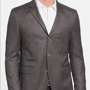 Hugo Boss Cashmere Silk Wool Brown Sportcoat